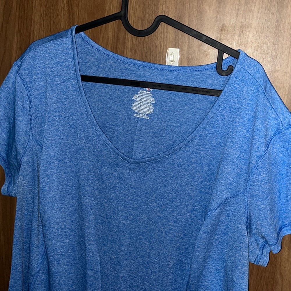 Blue Athletic Shirt